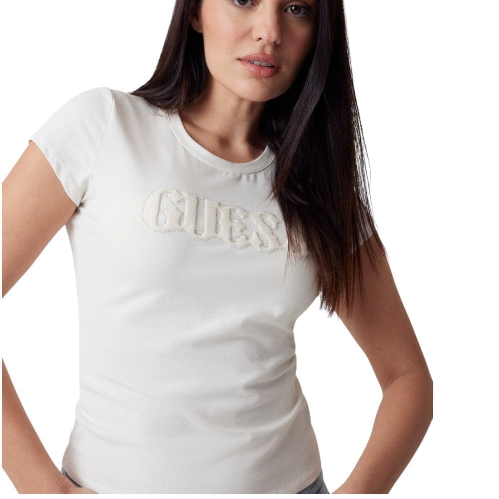 Guess t-shirt panna Pony W5GI42 J1314 G012 T-shirt Guess