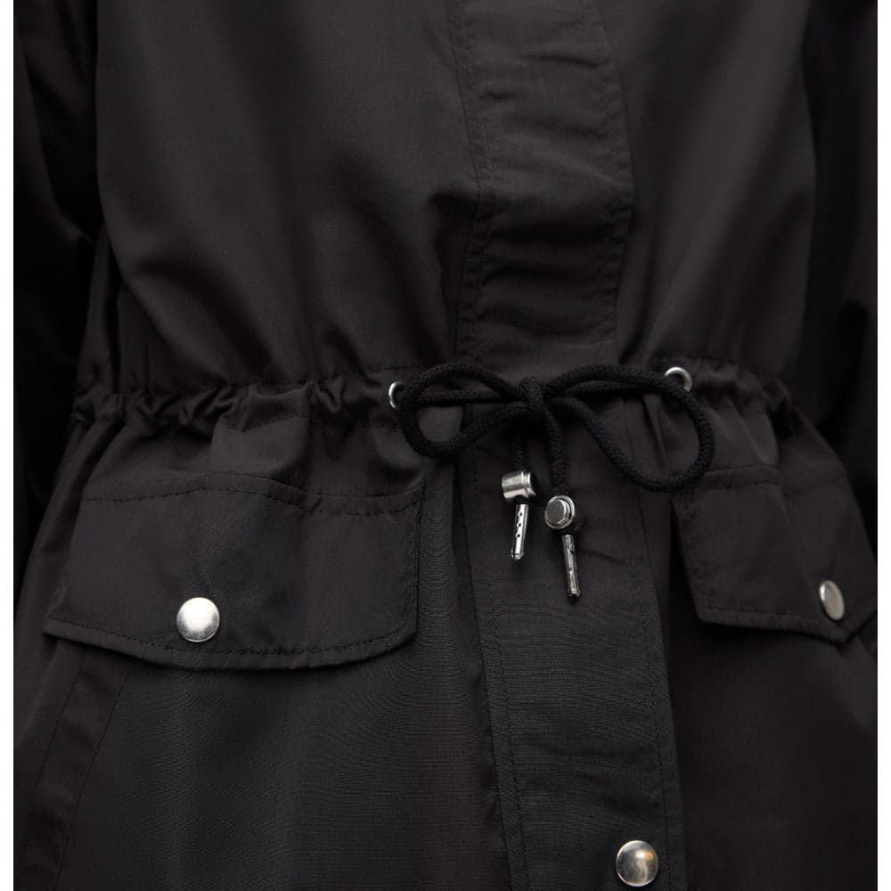 Vero Moda giacca nera parka corto primaverile PaisleY 10301577 Giubbini Vero Moda