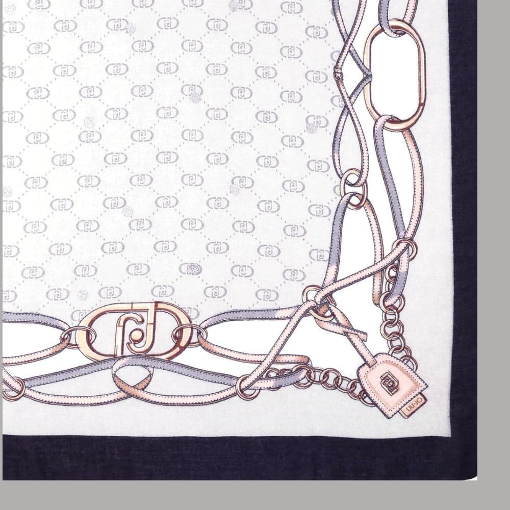 Liu Jo stola grigio 70X180 con logo 2F5079T0300 in Stole Prodotti di Classe - Nocera Superiore, commercioVirtuoso.it
