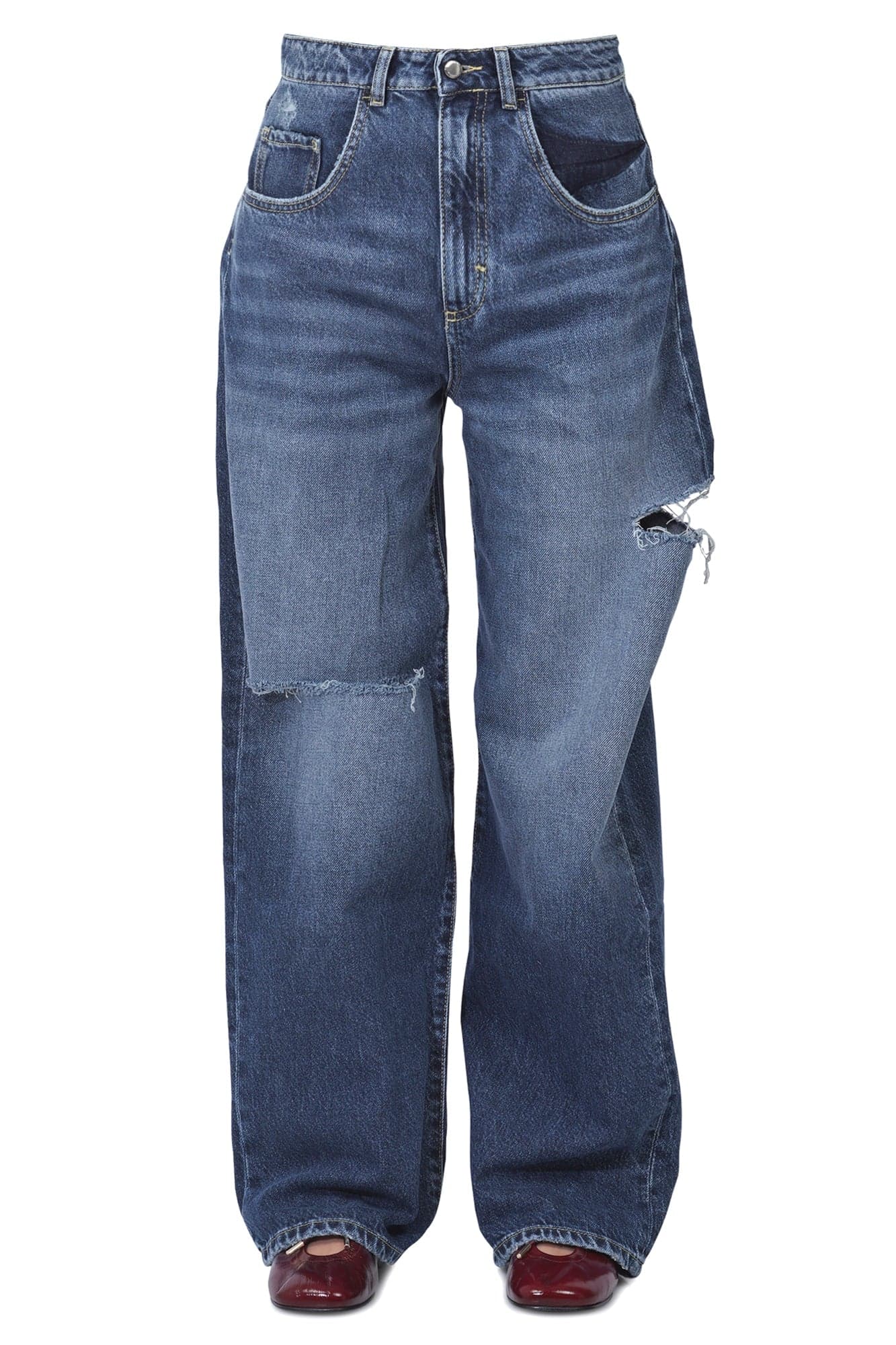 ICON DENIM Icon Denim - Jeans - 460537 - Denim scuro da donna in Jeans Drestige - Casamassima, commercioVirtuoso.it