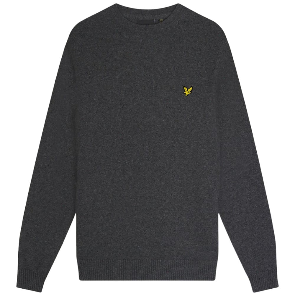 Lyle & Scott maglioncino merino grigio KN400VC Maglieria Lyle & Scott