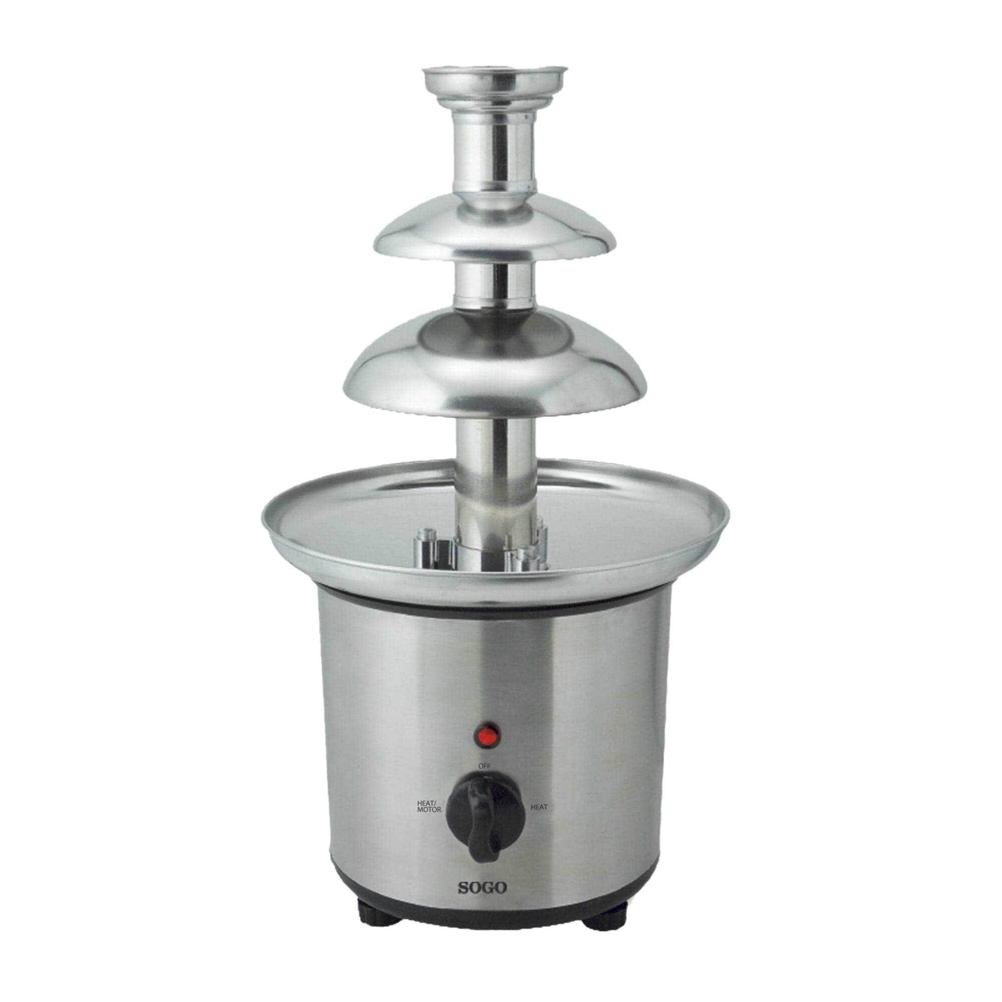 Fontana di Cioccolato Elettrica in Acciaio Inox 700ml 100W per Feste e Eventi in Fontane di cioccolata SellUp - Bassano del Grappa, commercioVirtuoso.it