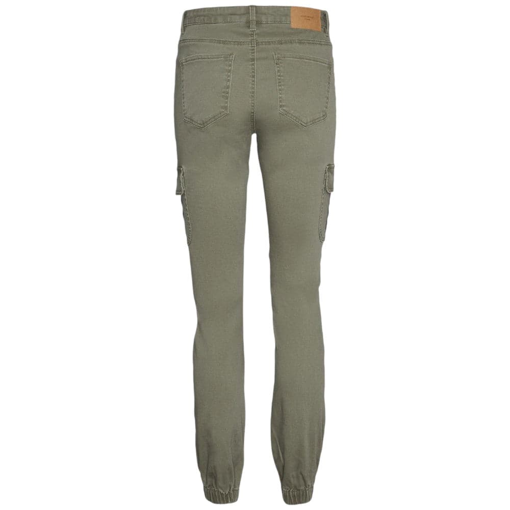 Vero Moda pantaloni cargo verde Ivy Mr Ankle Pantaloni Vero Moda