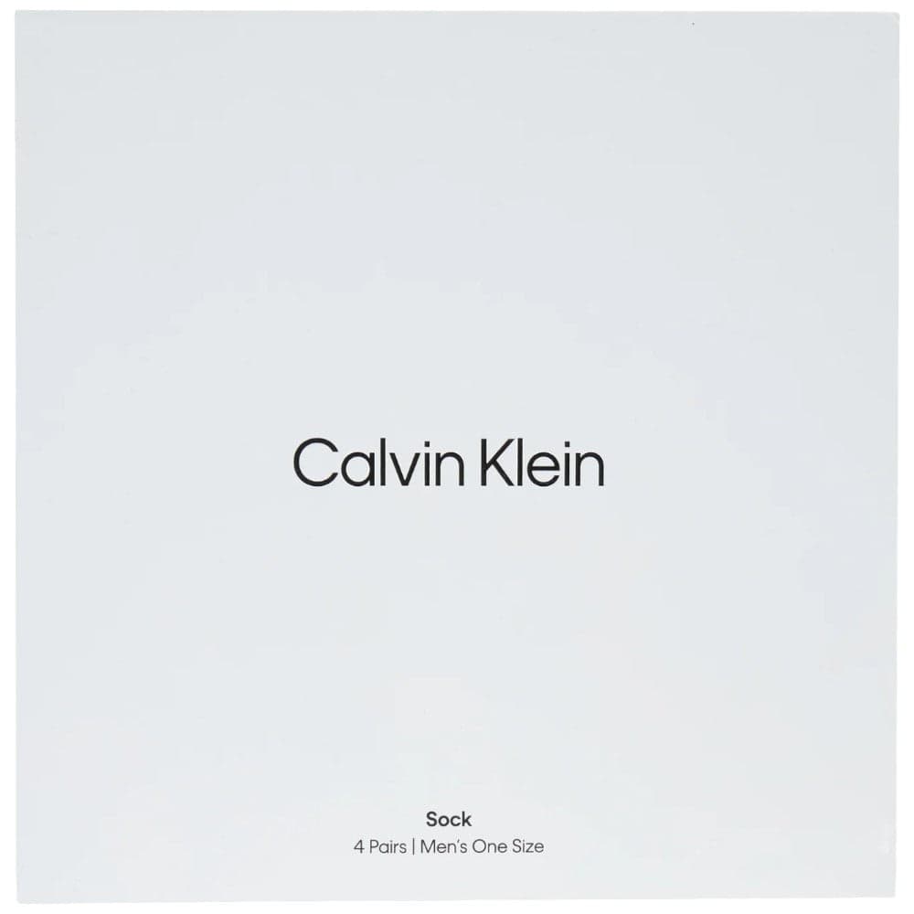 Calvin Klein pack 4 paia calzini lunghi neri 701229429001801 Calzini Calvin Klein