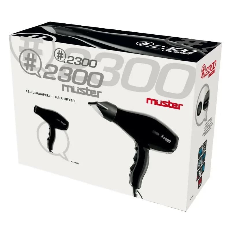 Muster #2300 phon professionale compatto 21200w fucsia, garantisce un'asciugatura rapida e uniforme su tutti i tipi di capelli. in Asciugacapelli Me.Dis. - Peschiera Borromeo, commercioVirtuoso.it