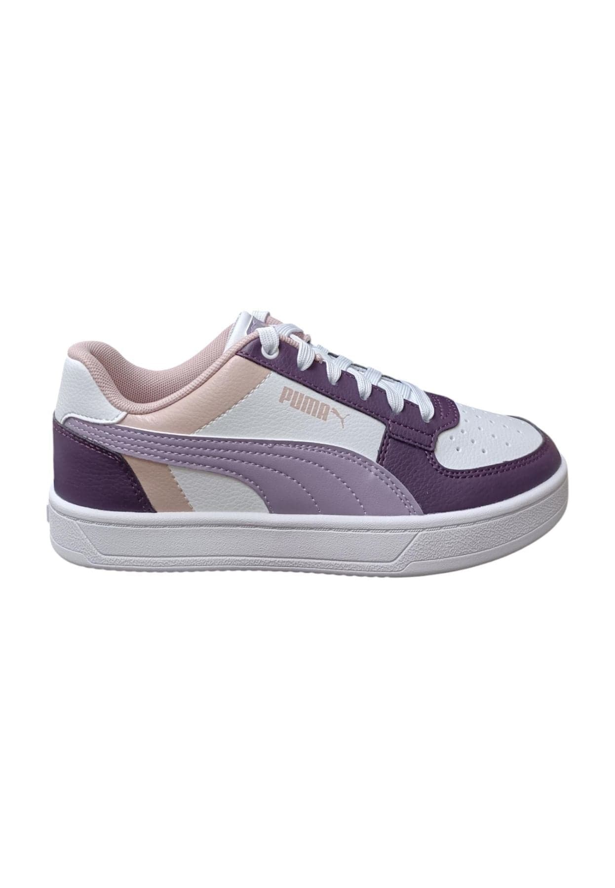 Scarpe sneakers Bambine e ragazze PUMA CAVEN  bianco-nero-viola-rosa 20-35 velcro/36-39 laccio - 20