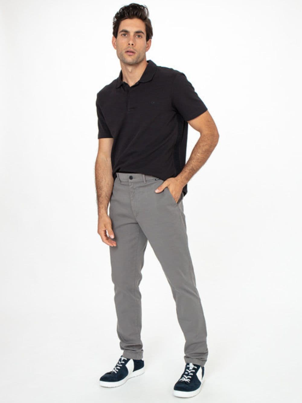 calvin klein PANTALONE slim fit da uomo in Pantaloni Drestige - Casamassima, commercioVirtuoso.it
