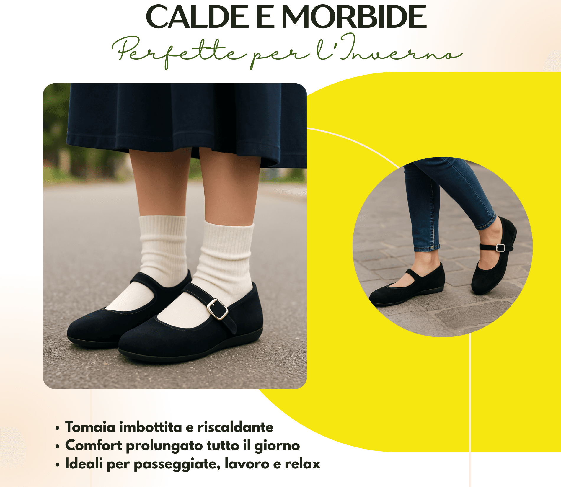 Originali Mary Jane, Ballerine Donna da Casa, Eleganti Friulane con Cinturino, Pantofole Basse in Velluto, Produzione Artigianale in Ballerine Primo Calzature - Venezia, commercioVirtuoso.it