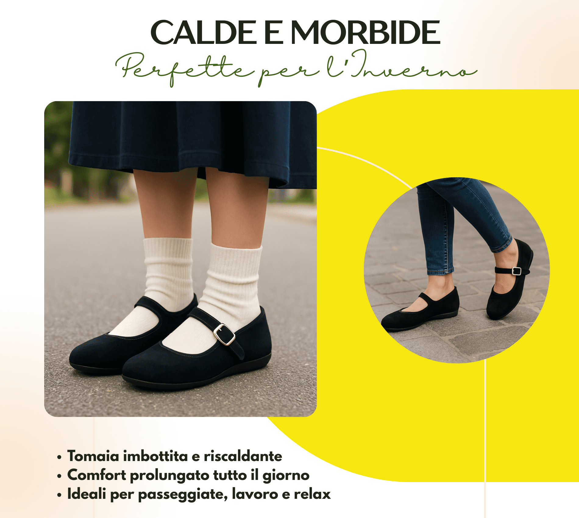 Originali Mary Jane, Ballerine Donna da Casa, Eleganti Friulane con Cinturino, Pantofole Basse in Velluto, Produzione Artigianale in Ballerine Primo Calzature - Venezia, commercioVirtuoso.it