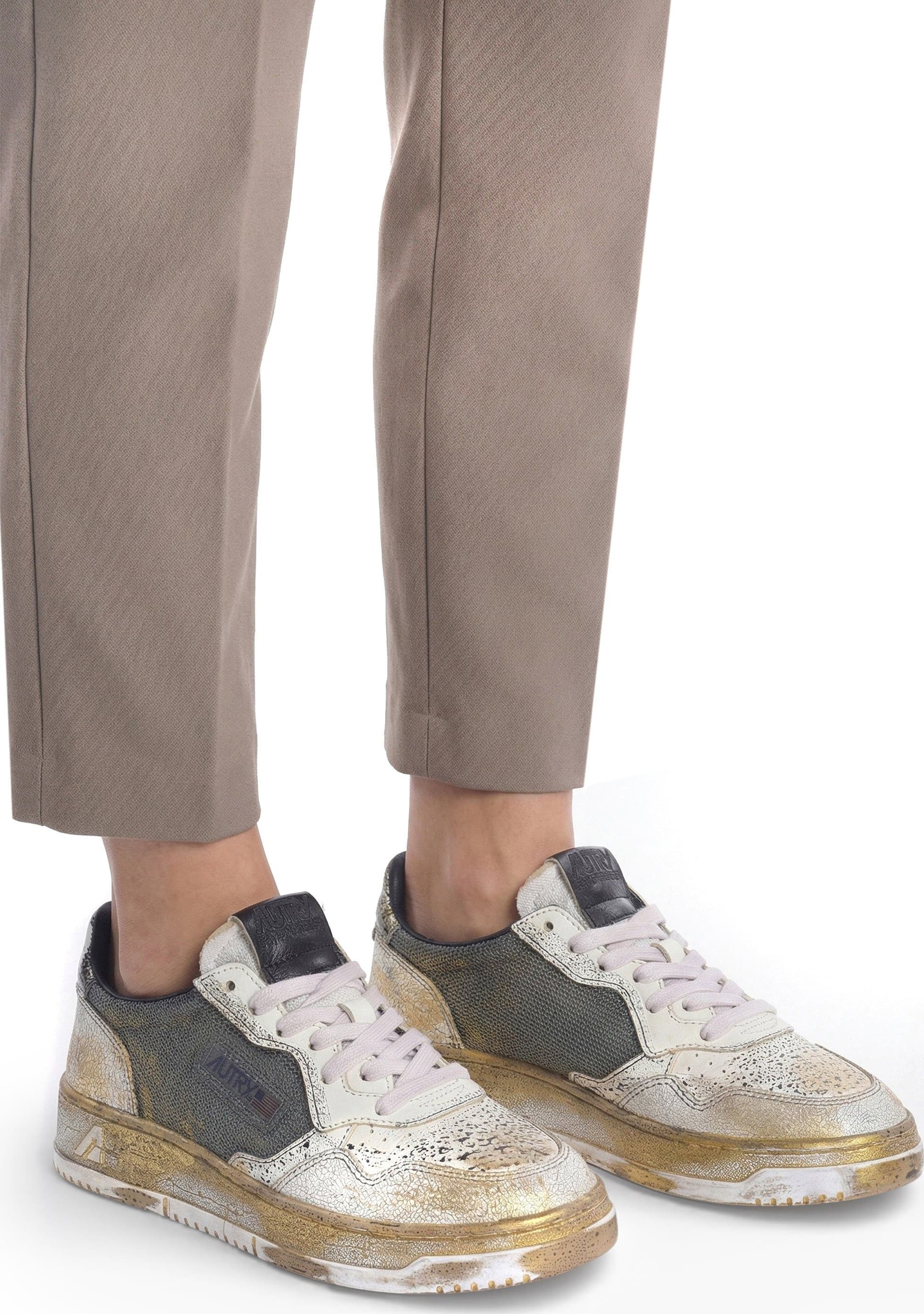 AUTRY Autry - Sneakers - 470539 - Oro/Avorio da donna in Sneaker casual Drestige - Casamassima, commercioVirtuoso.it