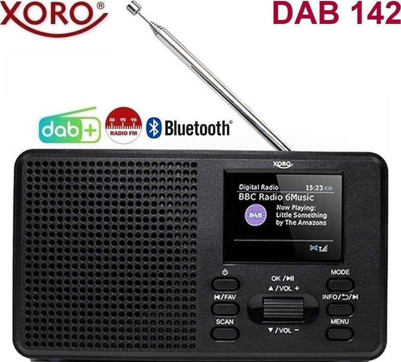 XORO DAB 142 Radio DAB+ Radio FM Bluetooth