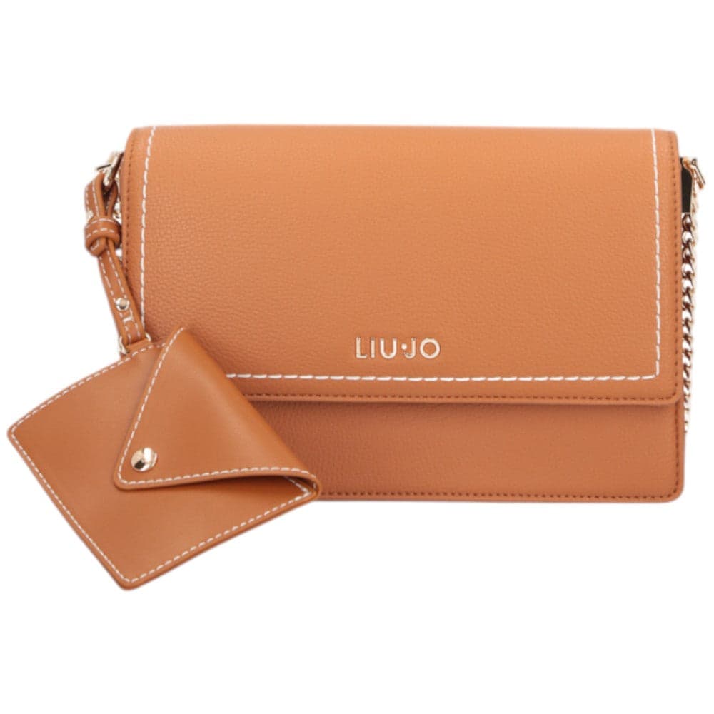 Liu Jo borsa a spalla crossbody cuoio linea Manhattan AA5158E0058