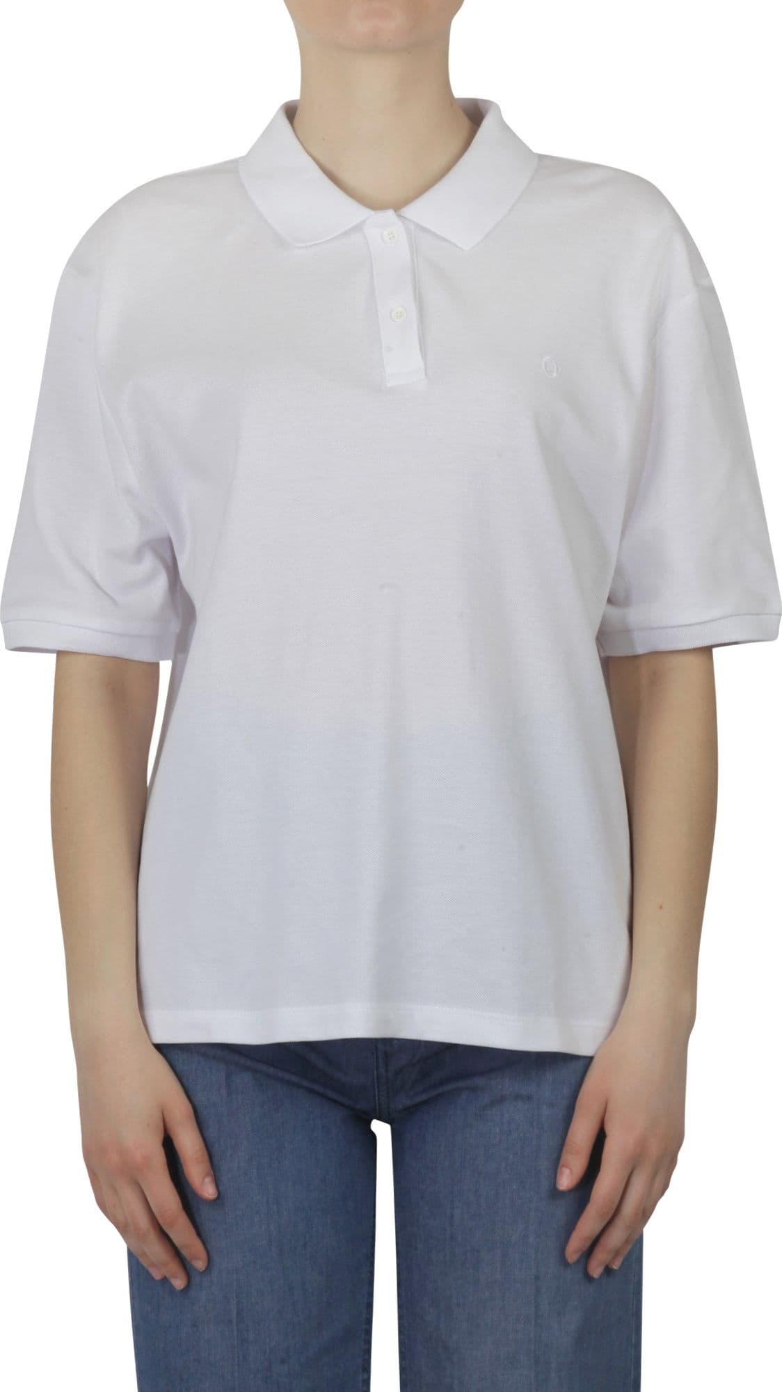 OTTOD'AME Ottod'ame - Polo - 450412 - Bianco da donna in Polo Drestige - Casamassima, commercioVirtuoso.it
