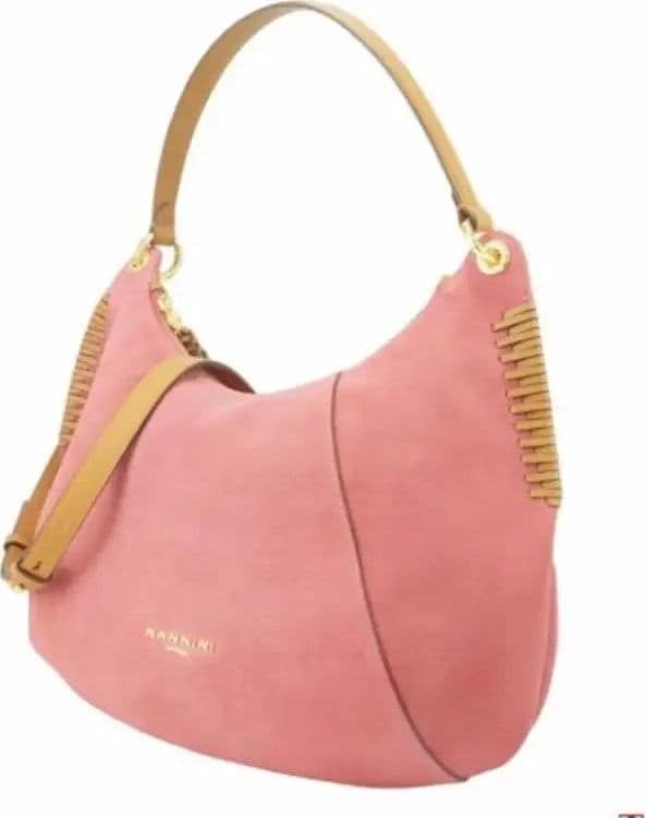 18628 BORSA A SPALLA Nannini Cipria 0000000341 in Borse a spalla Époque - Manfredonia, commercioVirtuoso.it