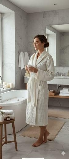 Accappatoio Velour Million M Papalina Spugna Jacquard in Accappatoi e vestaglie The King Luxury - San Marcellino, commercioVirtuoso.it