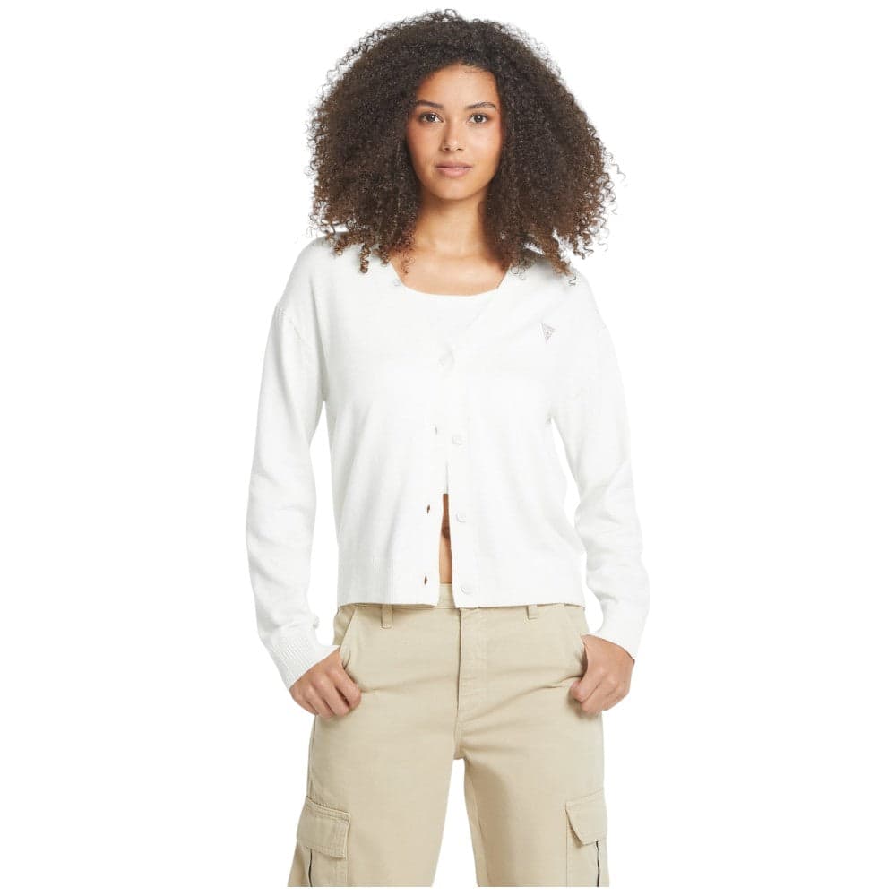 Guess Jeans cardigan bianco W4BR16 Z3HO2 G293