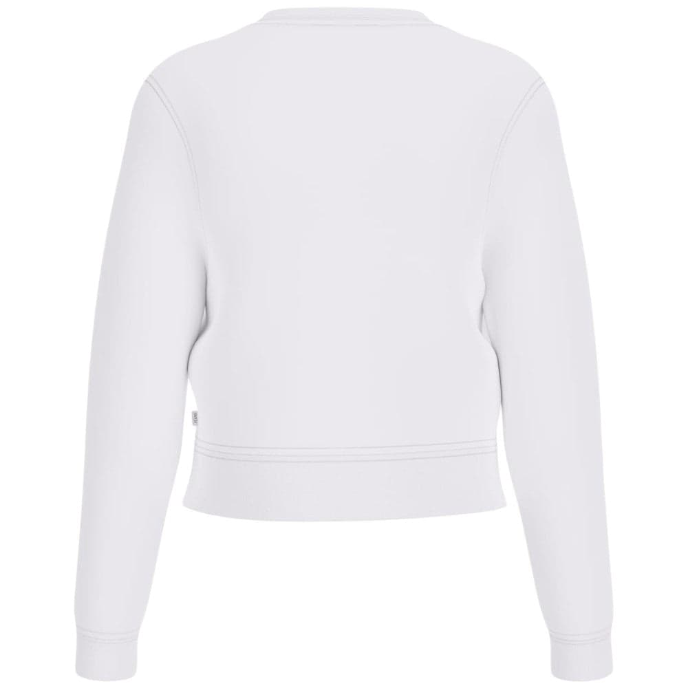 Guess felpa bianca cropped W5GQ20 K68I4 G011 Felpe Guess Jeans