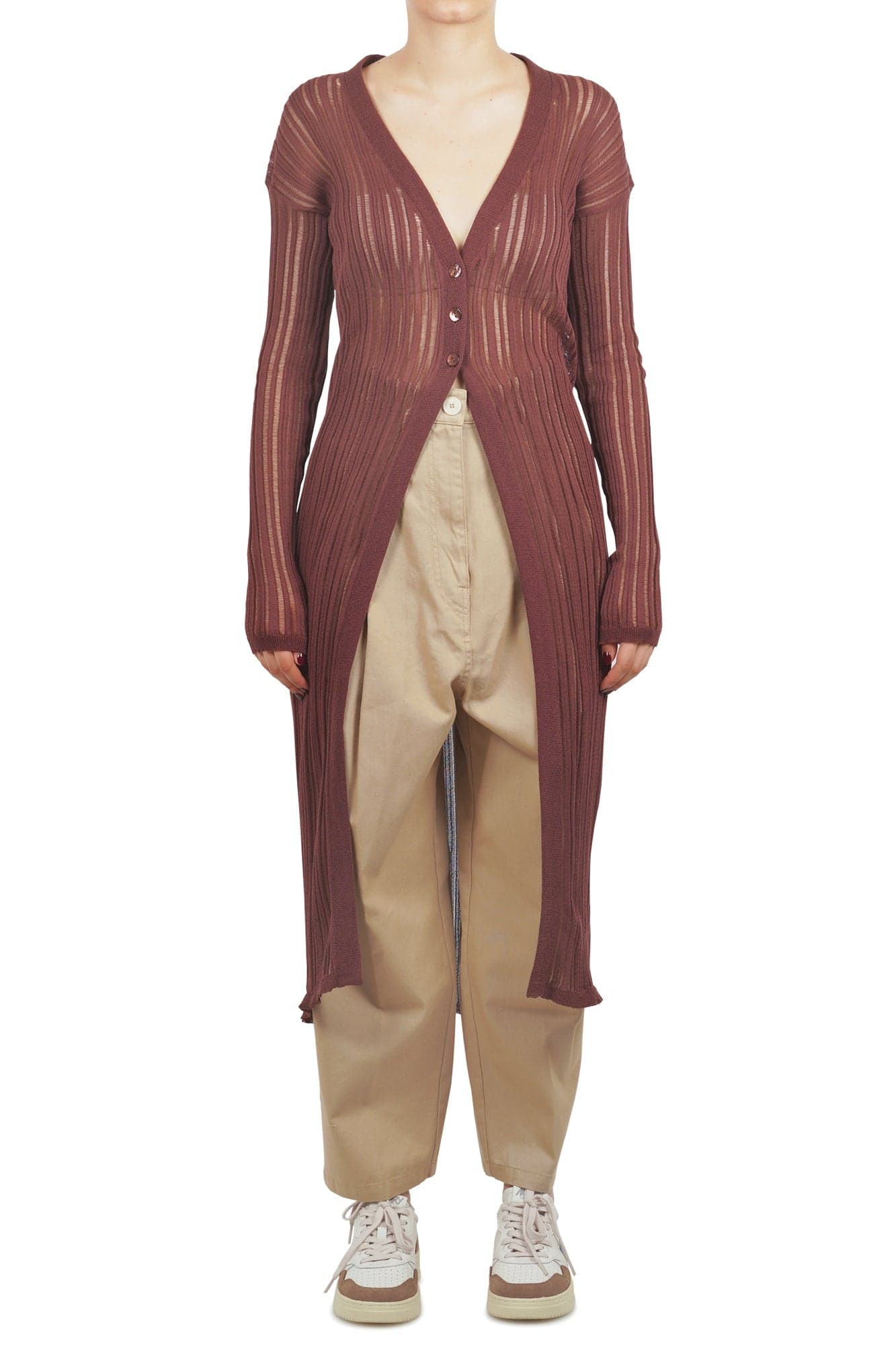 SO ALLURE So Allure - Cardigan - 451618 - Marrone da donna in Cardigan Drestige - Casamassima, commercioVirtuoso.it