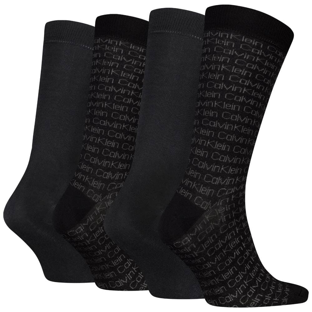 Calvin Klein uomo pack 4 calze nere 701235980001801 in Calze Prodotti di Classe - Nocera Superiore, commercioVirtuoso.it
