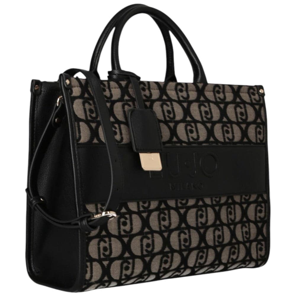 Liu Jo borsa tote nera in tessuto AF5206T3152-22222 in Borse a tracolla Prodotti di Classe - Nocera Superiore, commercioVirtuoso.it