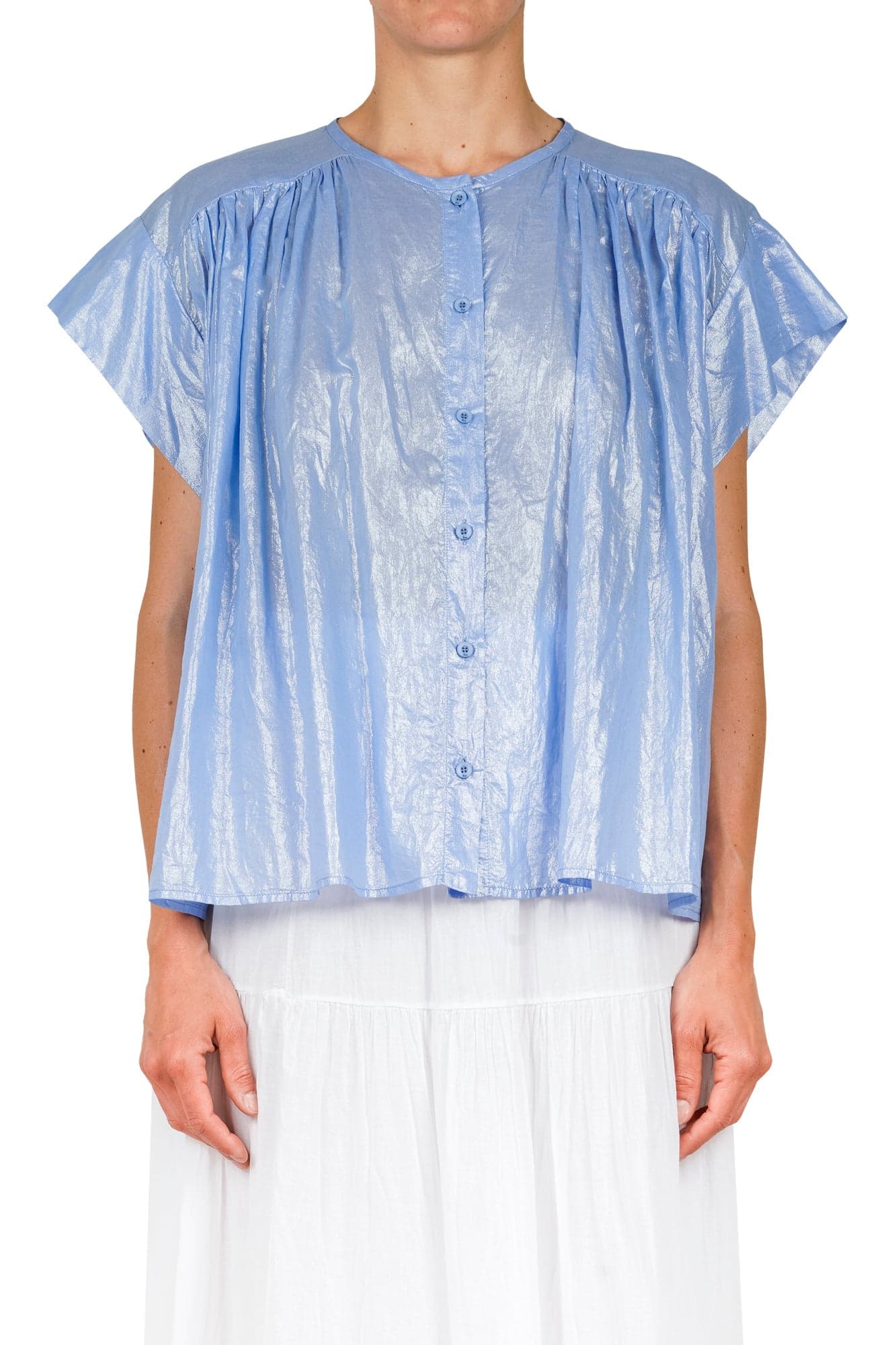 8PM 8pm - Camicia - 450708 - Azzurro da donna in Bluse e camicie Drestige - Casamassima, commercioVirtuoso.it