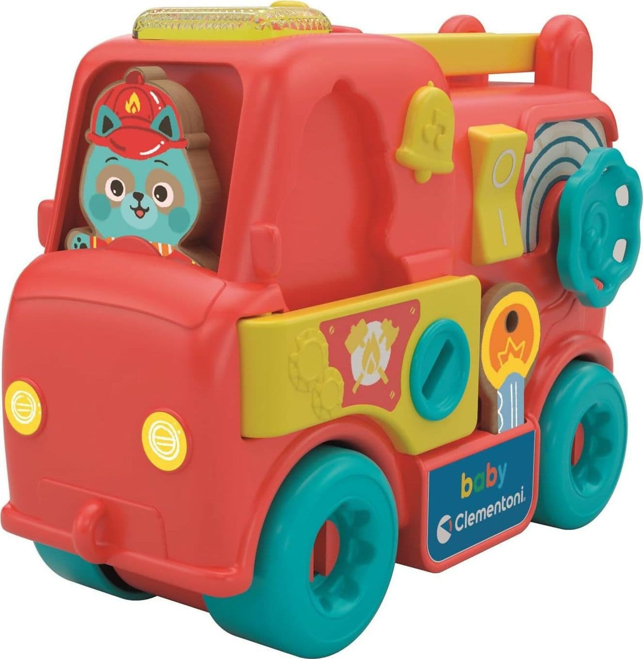 CLEMENTONI Montessori Baby Firetruck - camion dei pompieri con metodo Montessori - educativo - con elementi in legno, 17551 in Camion Sanitaria Gioia del Bimbo - Villa San Giovanni, commercioVirtuoso.it