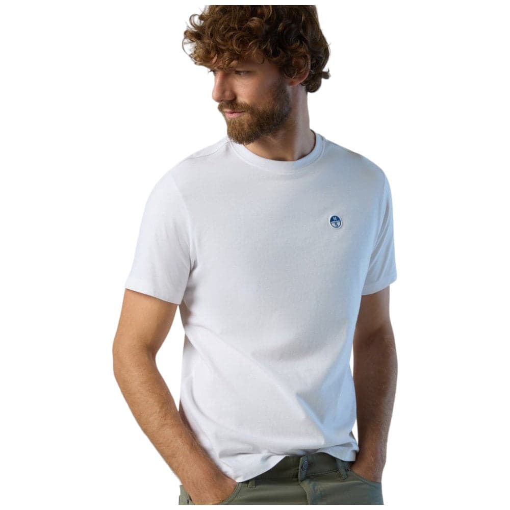 North Sails t-shirt bianca basic 692970 in T-shirt Prodotti di Classe - Nocera Superiore, commercioVirtuoso.it