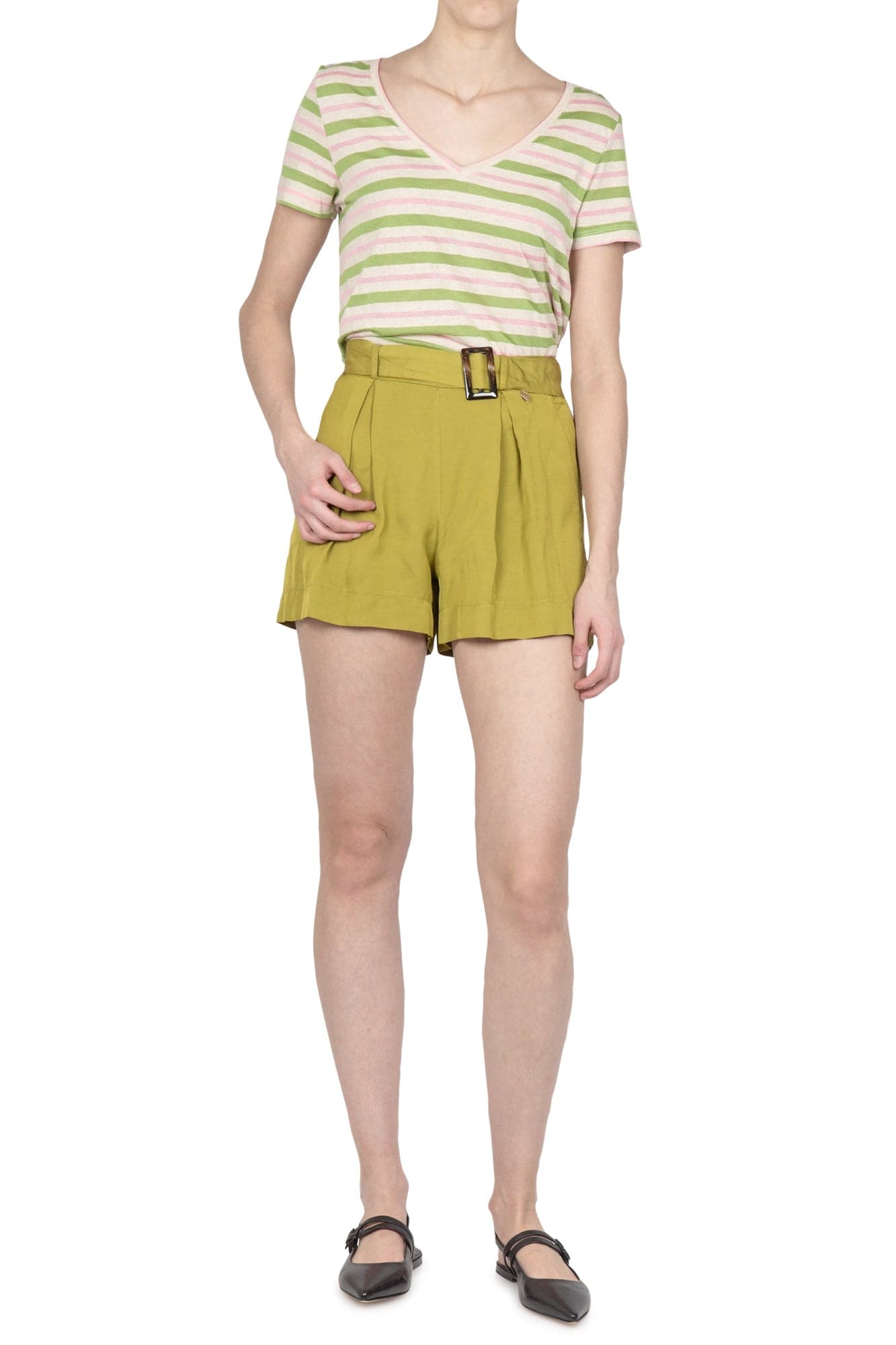 MeME ROAD Meme Road - Shorts - 430468 - Oliva da donna in Pantaloncini sportivi Drestige - Casamassima, commercioVirtuoso.it