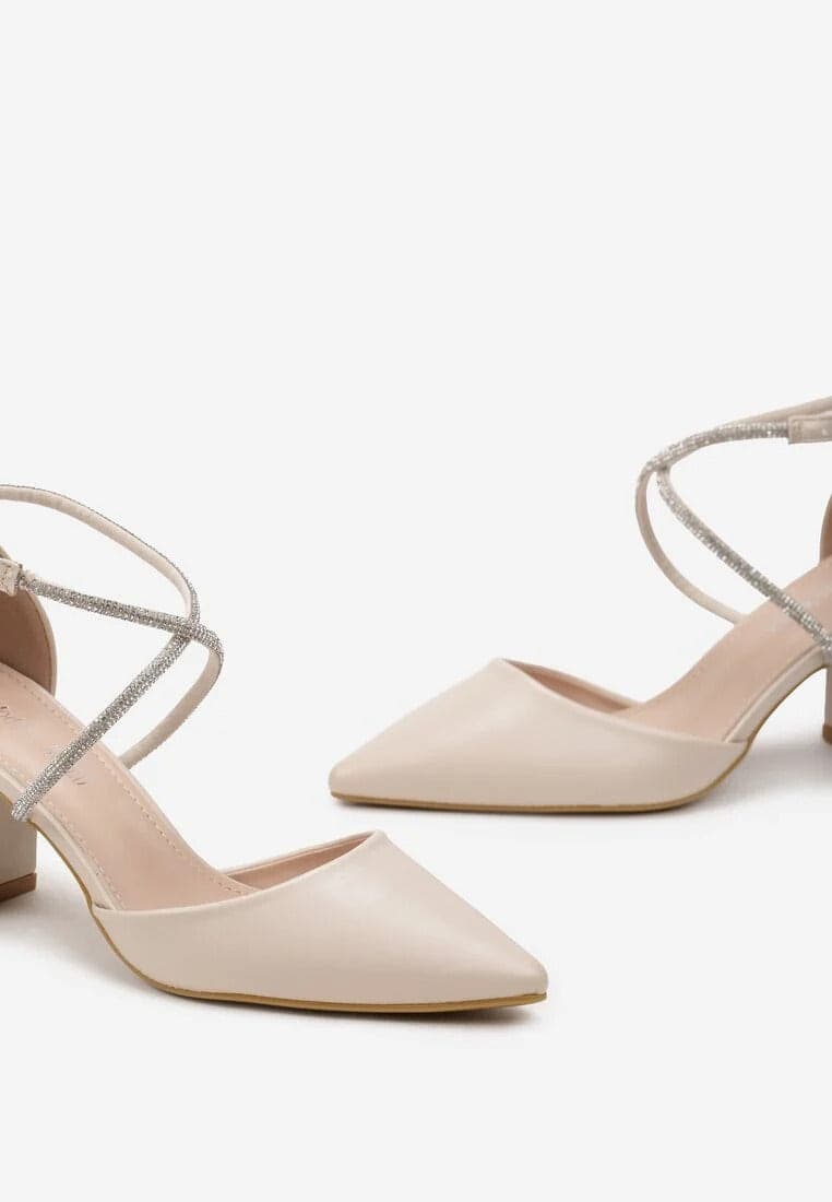 Dorie - Dècolletè con strass intrecciati in Scarpe col tacco Affari di Famiglia - Sant’Angelo a Cupolo, commercioVirtuoso.it