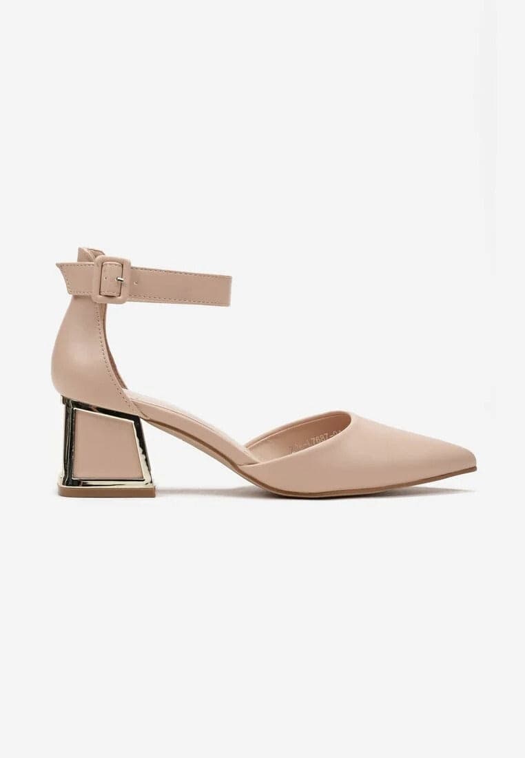 Marika - Dècolletè con tacco quadrato cromo in Scarpe col tacco Affari di Famiglia - Sant’Angelo a Cupolo, commercioVirtuoso.it