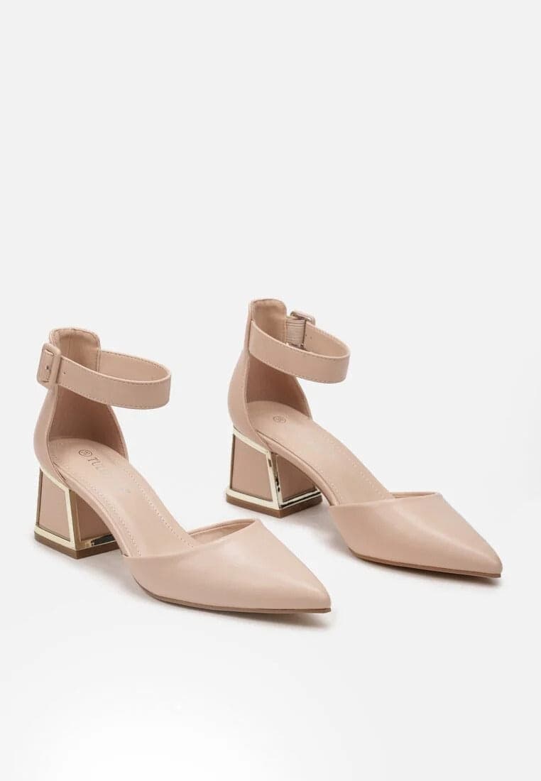 Marika - Dècolletè con tacco quadrato cromo in Scarpe col tacco Affari di Famiglia - Sant’Angelo a Cupolo, commercioVirtuoso.it