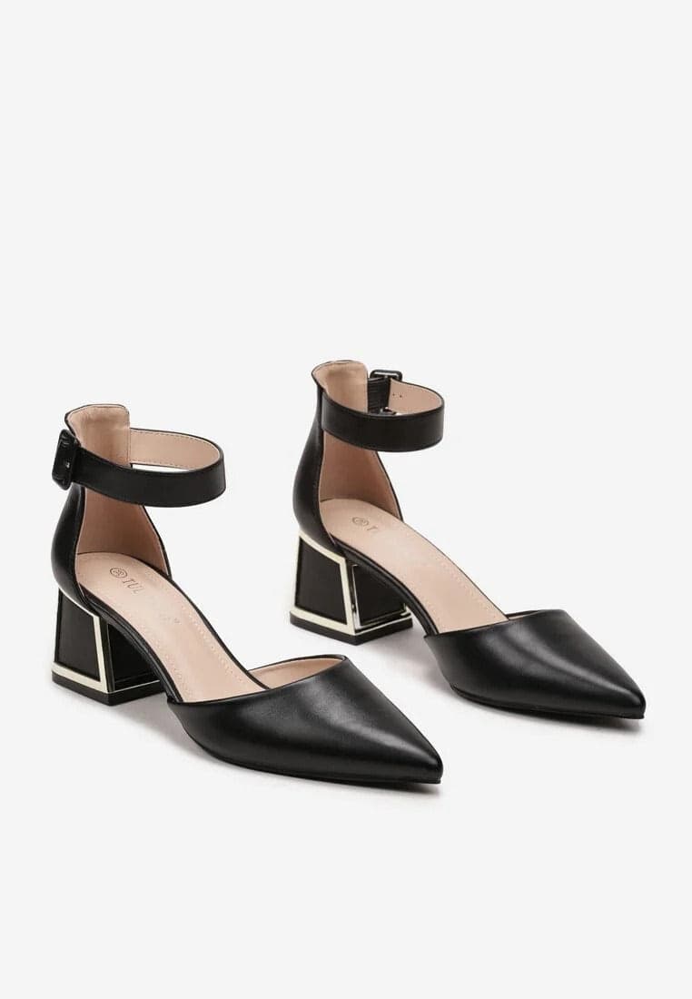 Marika - Dècolletè con tacco quadrato cromo in Scarpe col tacco Affari di Famiglia - Sant’Angelo a Cupolo, commercioVirtuoso.it