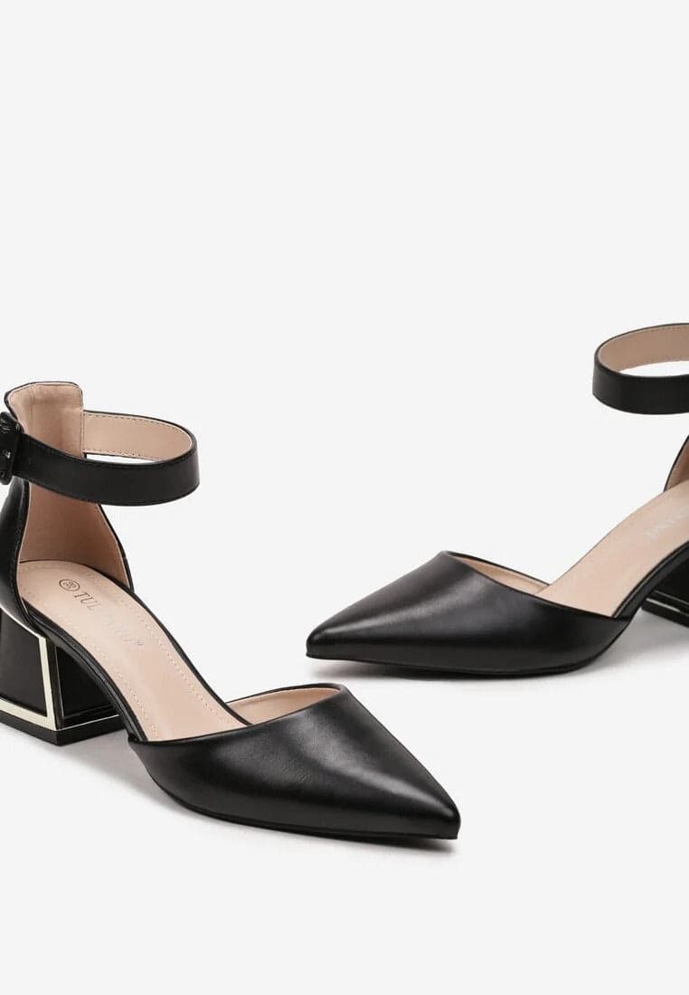 Marika - Dècolletè con tacco quadrato cromo in Scarpe col tacco Affari di Famiglia - Sant’Angelo a Cupolo, commercioVirtuoso.it