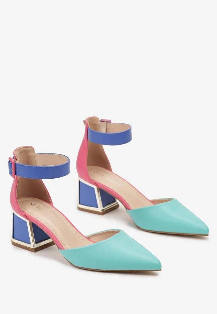 Marika - Dècolletè con tacco quadrato cromo in Scarpe col tacco Affari di Famiglia - Sant’Angelo a Cupolo, commercioVirtuoso.it