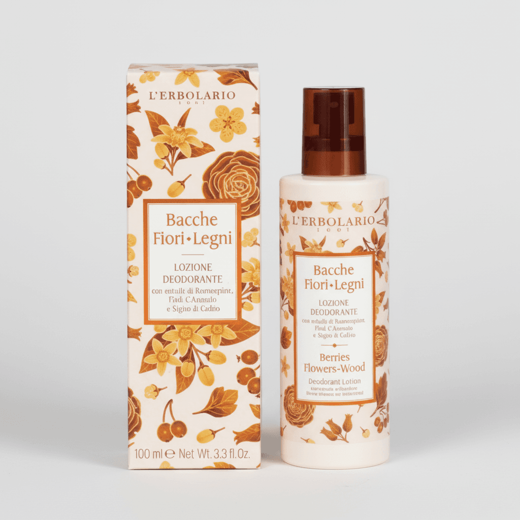 Lozione Deodorante Bacche Fiori Legni 100 ml