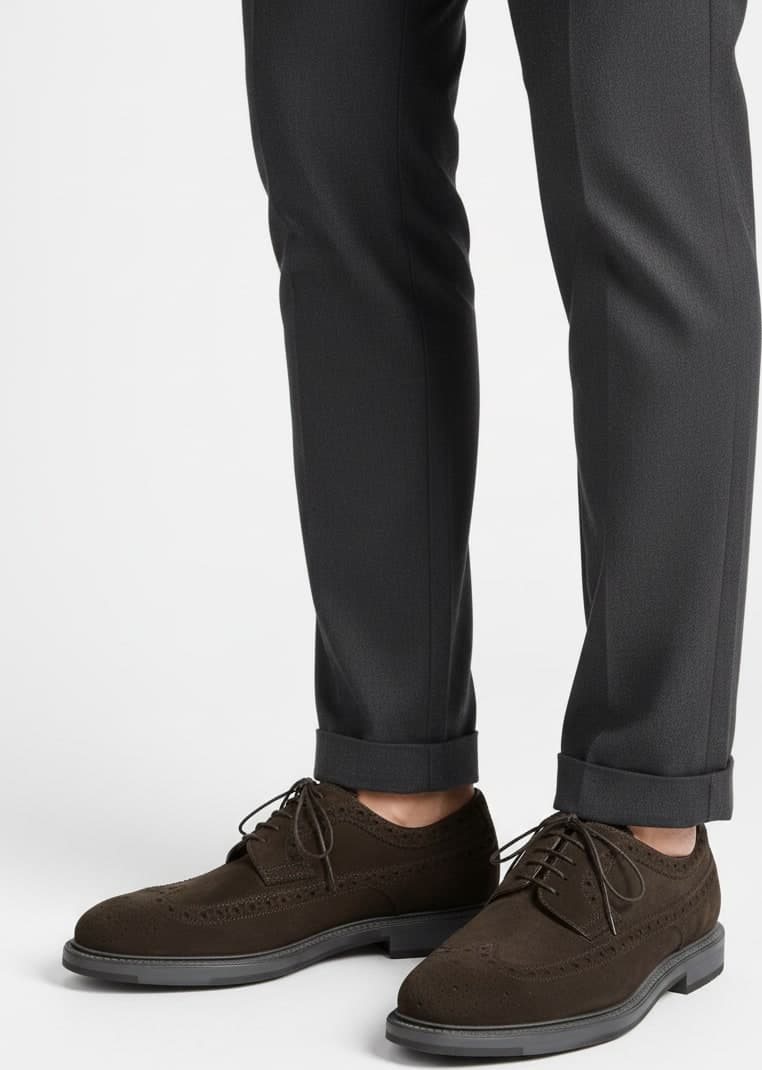 Scarpa Uomo Santoni - Derby Brogue Rondine in Scarpe stringate basse Couture - Sestu, commercioVirtuoso.it