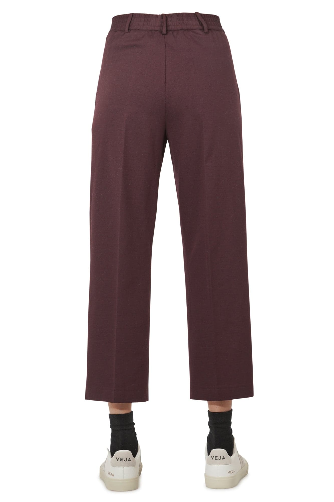 Liviana Conti - Pantalone - 460128 - Bordeaux da donna in Pantaloni Drestige - Casamassima, commercioVirtuoso.it