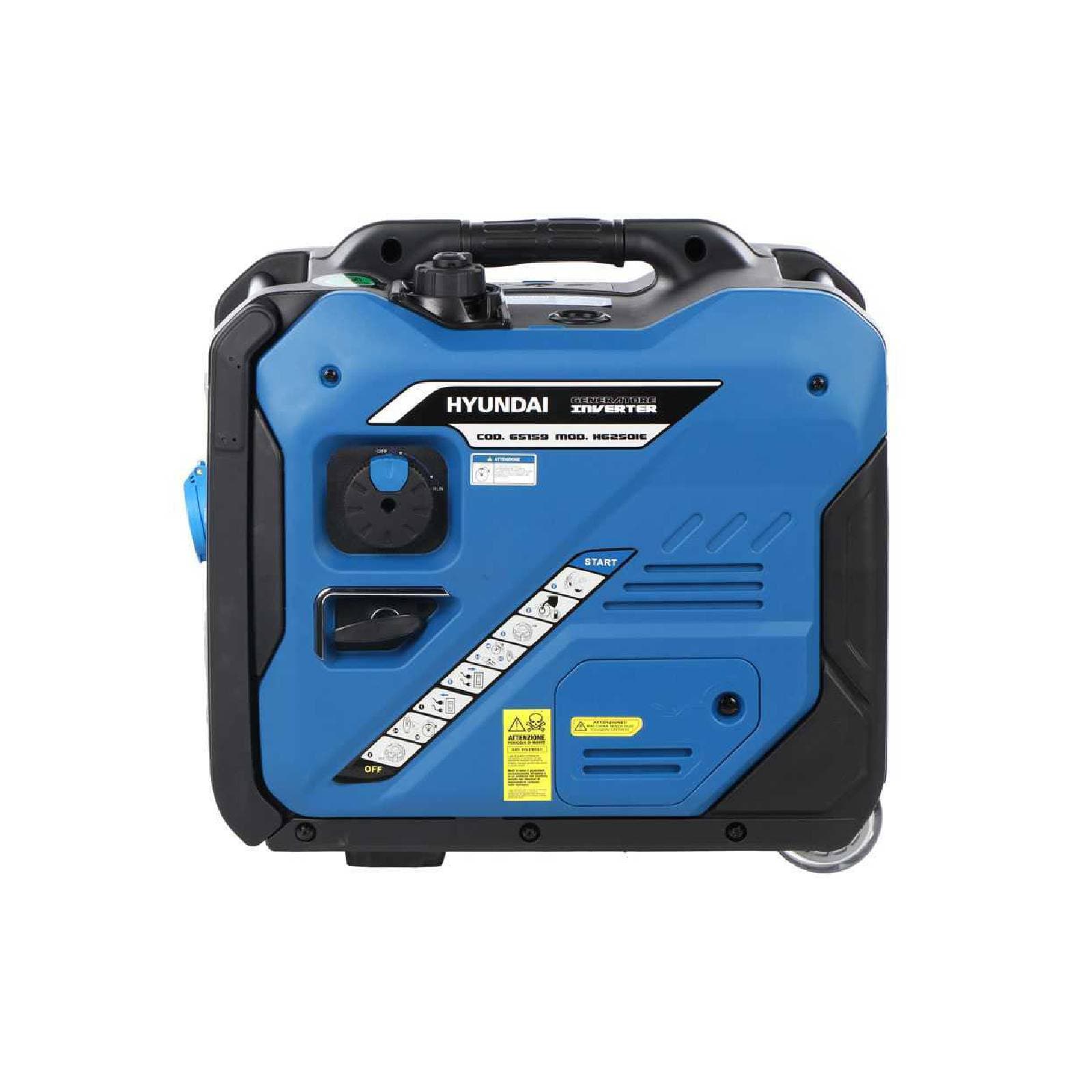Generatore inverter "65159" di tipo silenziato con funzionamento a benzina e avviamento elettrico 5,0 KW Hp 5,4 in Generatori La Zappa - Altamura, commercioVirtuoso.it