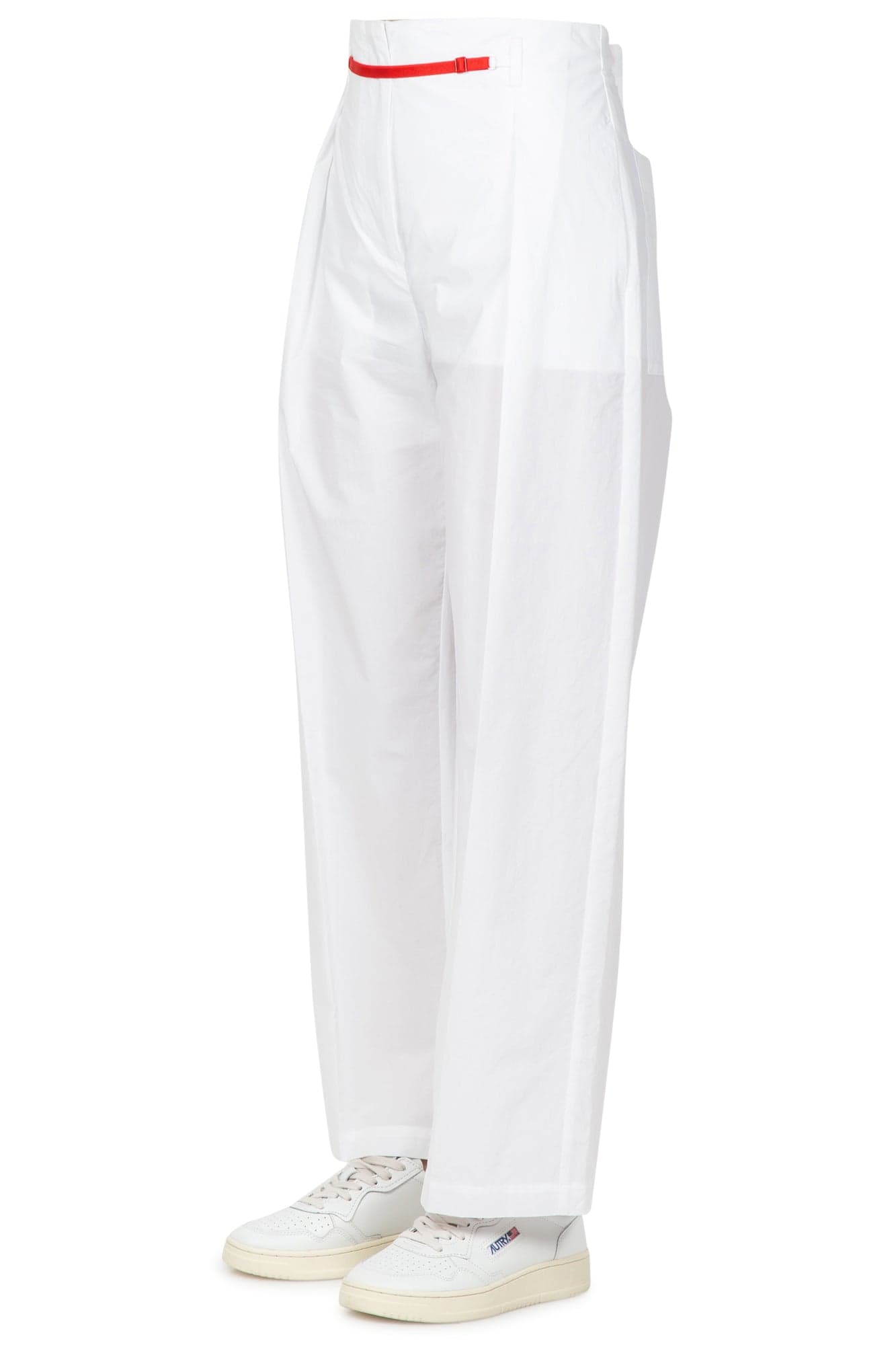 TELA Tela - Pantalone - 430857 - Bianco da donna in Pantaloni Drestige - Casamassima, commercioVirtuoso.it