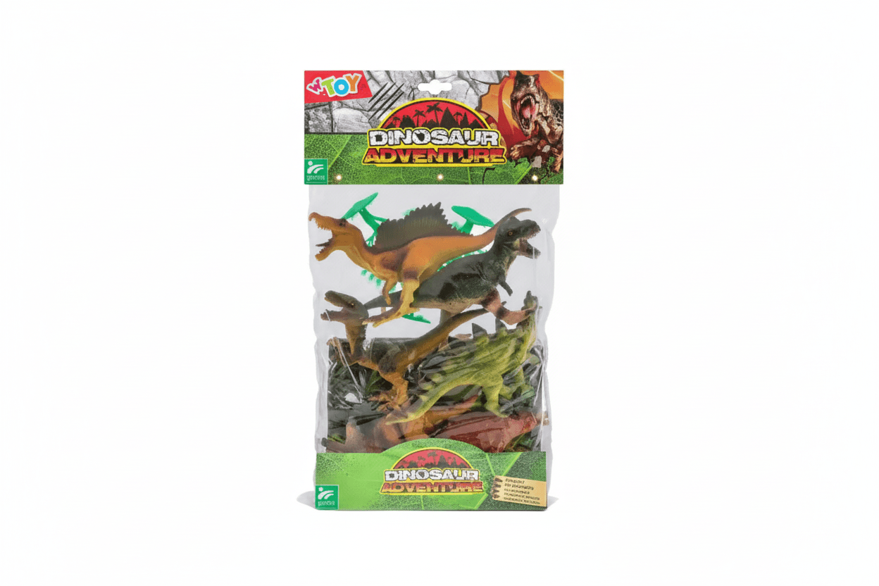 Animali Dinosauri 6 Pezzi