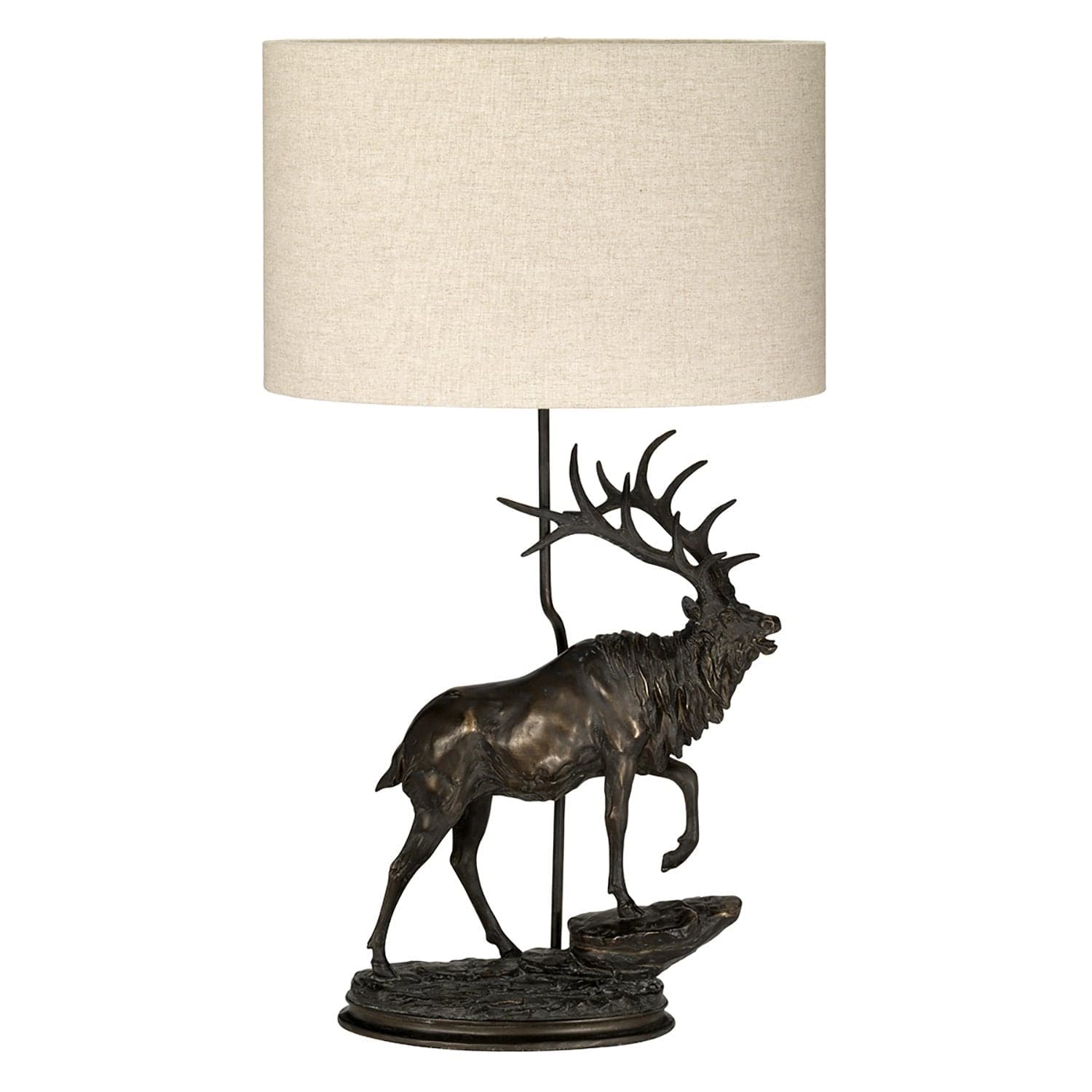 Lampada Da Scrivania Angus Materie Plastiche Bronzo Patinato Tessuto 1 Luce E27 in Lampade da tavolo e abat-jour LuceArt - Montecorvino Pugliano, commercioVirtuoso.it