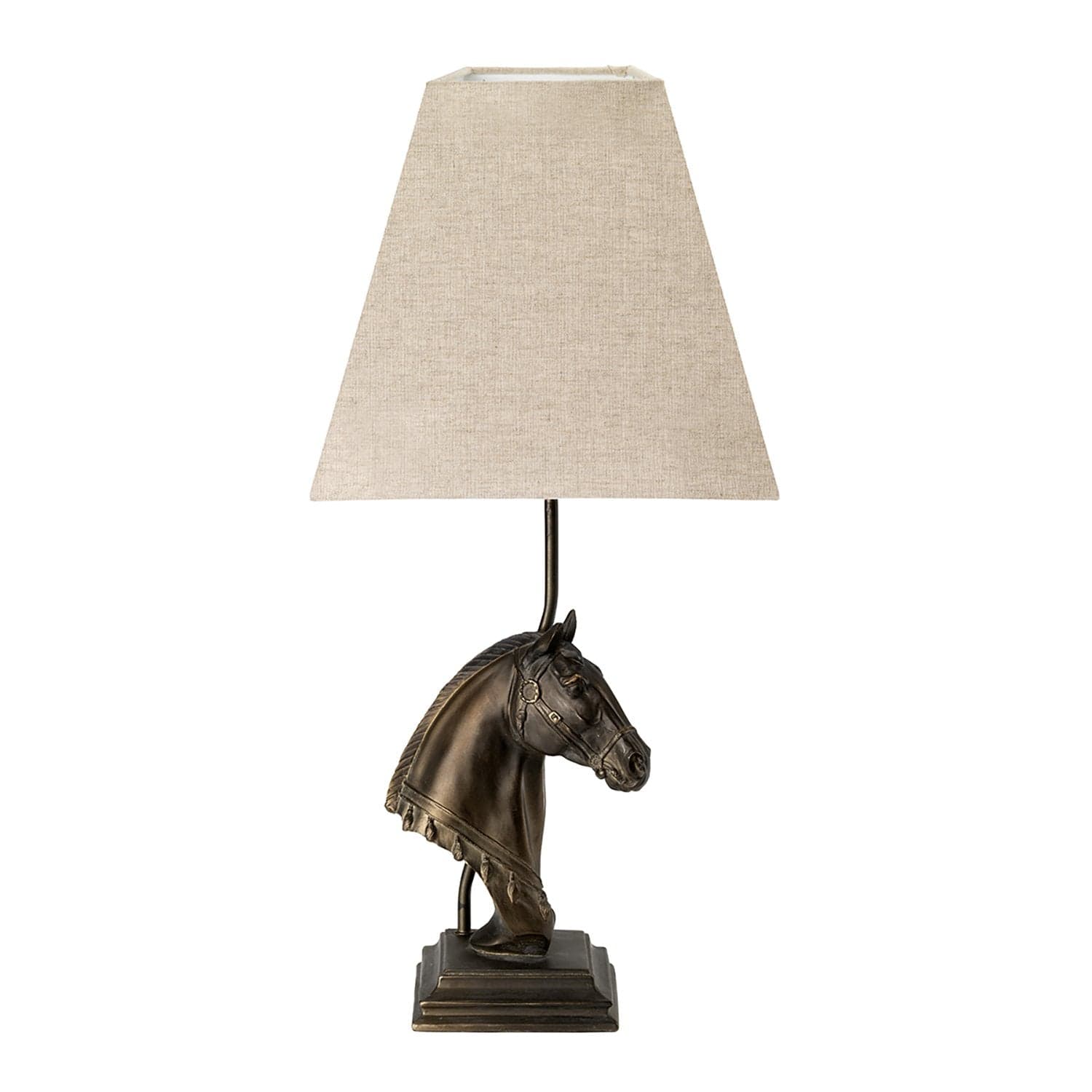 Abatjour Contemporaneo Eclipse Materie Plastiche Bronzo Tessuto 1 Luce E27 in Lampade da tavolo e abat-jour LuceArt - Montecorvino Pugliano, commercioVirtuoso.it