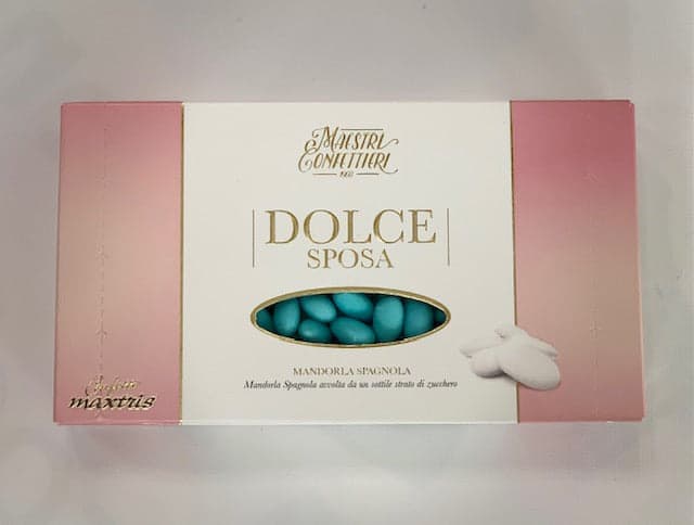 Confetti dolce sposa gold celesti.