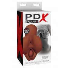 Masturbatore Vagina Ano PDX + Brown realistico Ultra morbido Suction profondo in prodotto Erosdom - Palmi, commercioVirtuoso.it