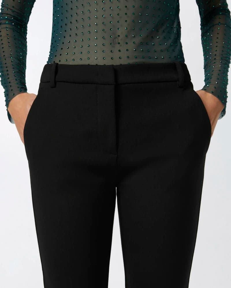 Pinko BELLO PANTALONE PUNTO STOFFA FW25 da donna in Pantaloni Drestige - Casamassima, commercioVirtuoso.it