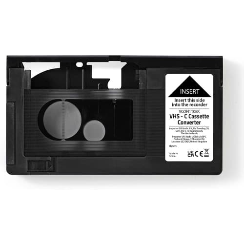 -König Kn-Vhs-C-Adapt Adattatore Per Cassette Vhs-C Nero in VHS Prezzo Bomba Store - Casalnuovo di Napoli, commercioVirtuoso.it