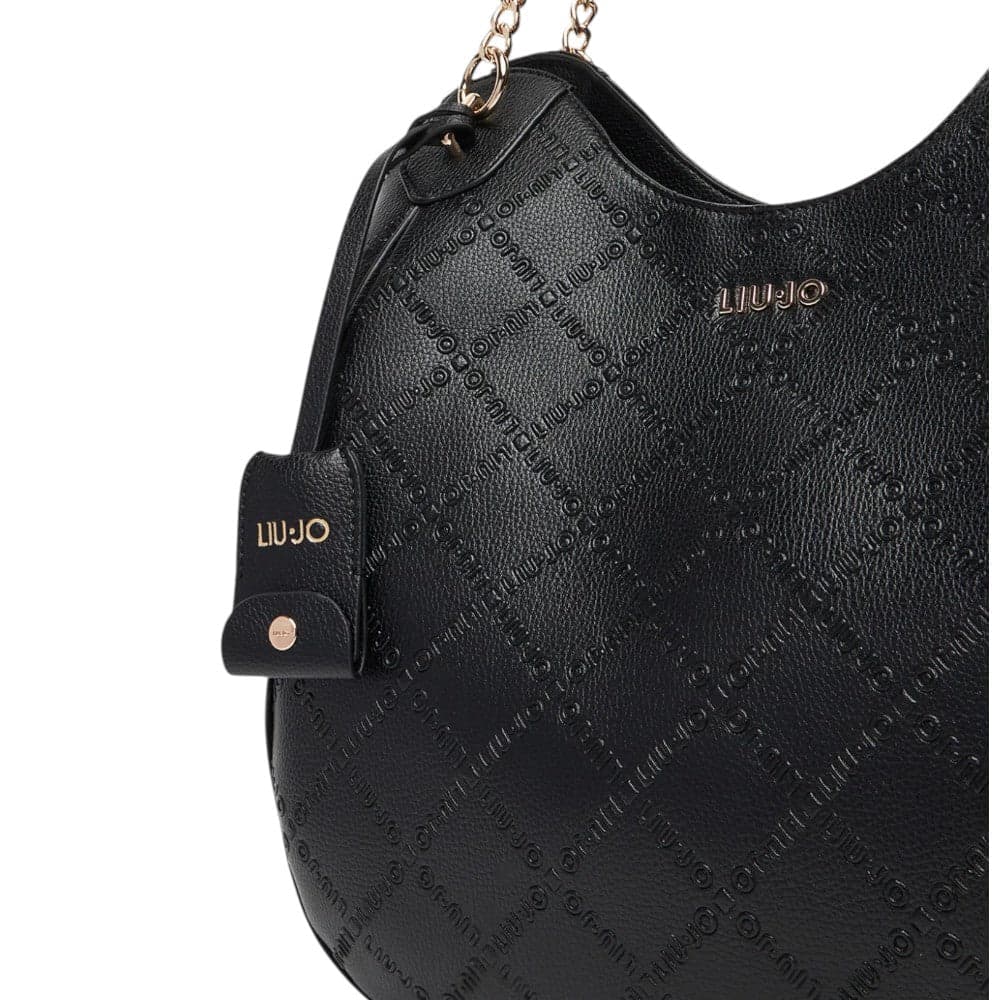 Liu Jo borsa satchel nera grande AF5054E0538-22222 in Borse a tracolla Prodotti di Classe - Nocera Superiore, commercioVirtuoso.it