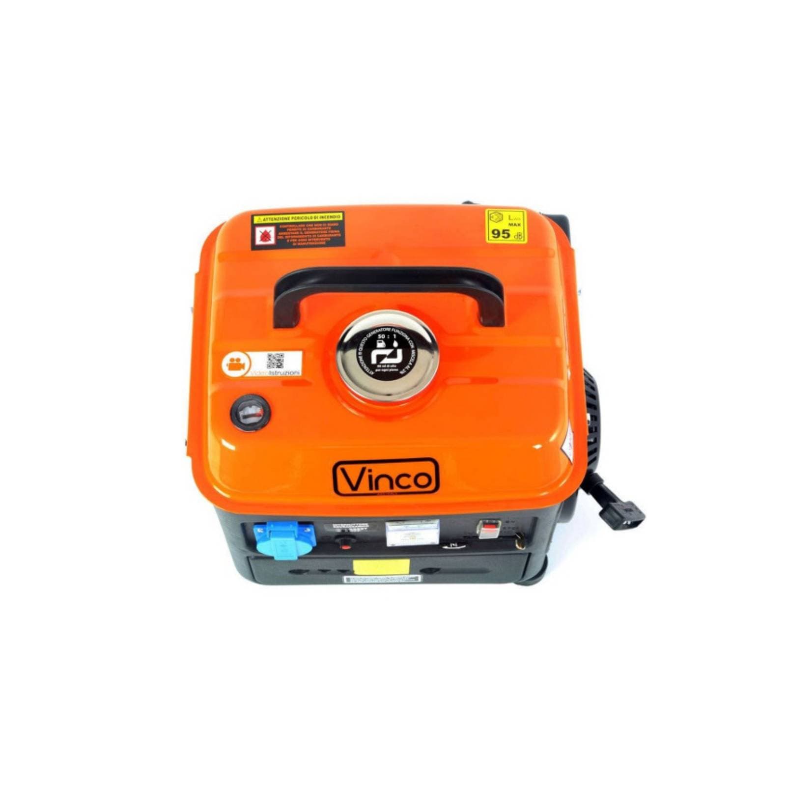 Generatore "BLD1200" motore monofase a 2 tempi con funzionamento con miscela 2% ed avviamento a strappo 0,80 KW Hp 2 in Generatori La Zappa - Altamura, commercioVirtuoso.it