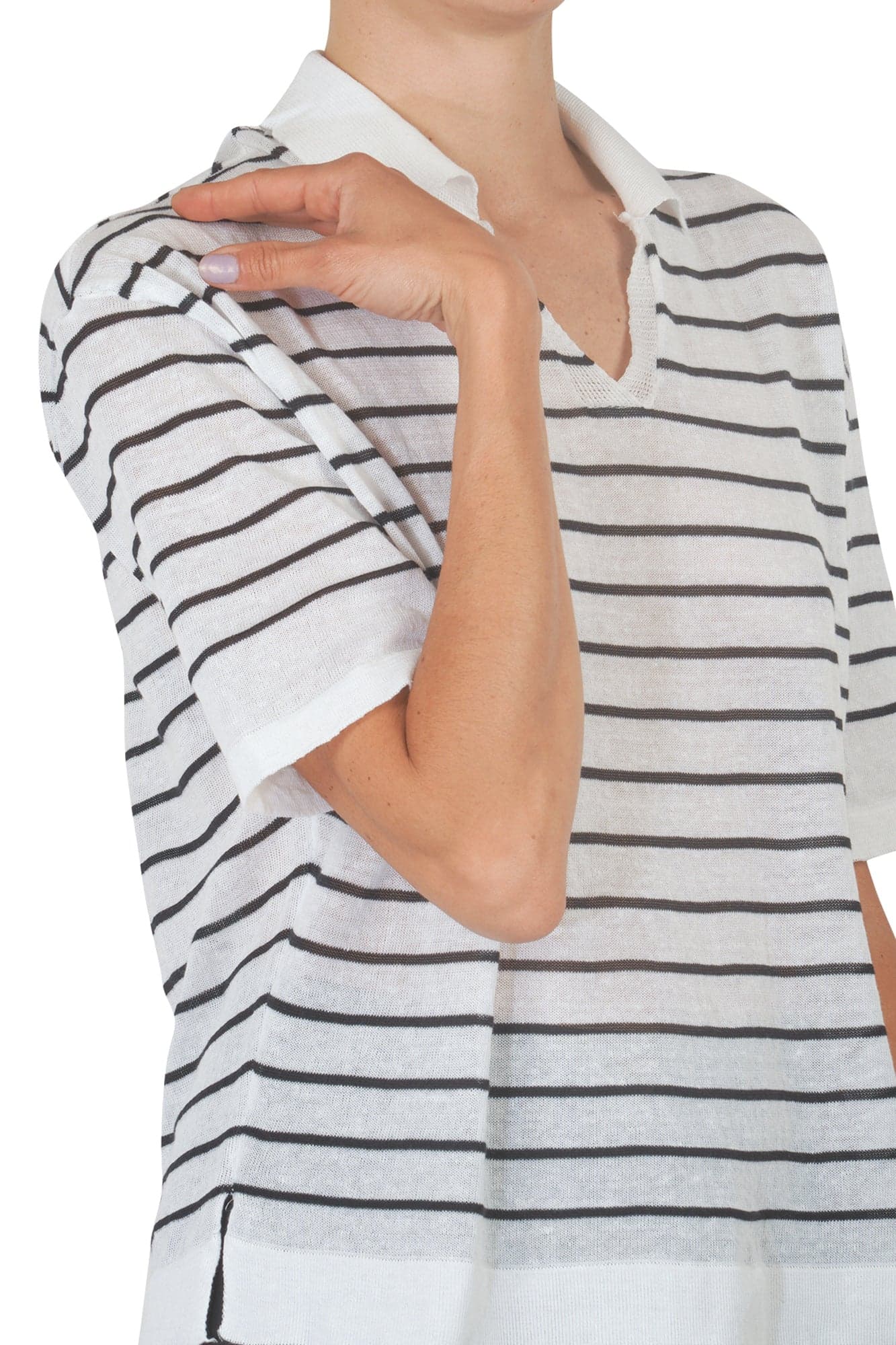 LA FEMME BLANCHE La Femme Blanche - T-shirt - 451612 - Bianco da donna in T-shirt Drestige - Casamassima, commercioVirtuoso.it
