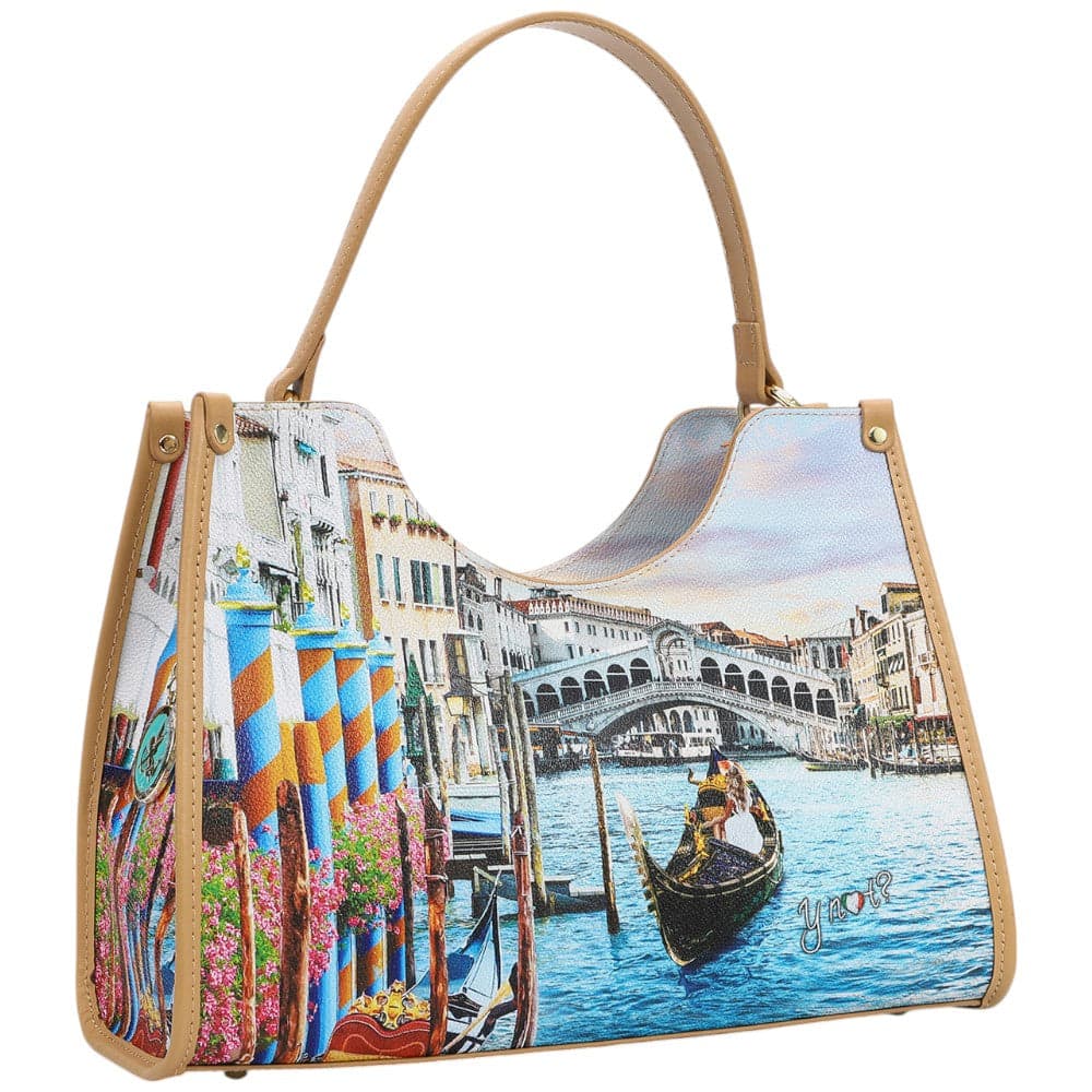 YNot beauty tote bag small stampa Dream in Venice YES704S5 Borse YNot